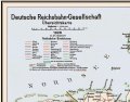 Deutsche Reichsbahn-Gesellschaft Übersichtskarte 1926
