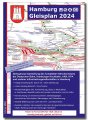 Gleisplan S-Bahn + U-Bahn + Eisenbahn Hamburg 2024