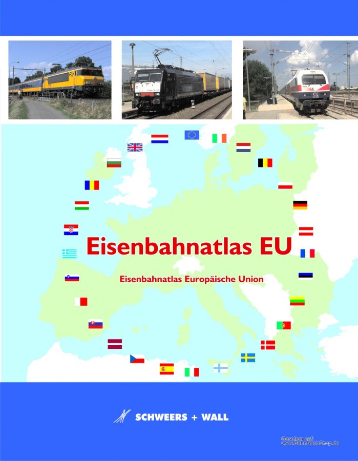 Eisenbahnatlas Europa Bücher, Eisenbahnkarten, Vide