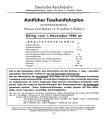 Amtlicher Taschenfahrplan der Reichsbahndirektion Posen und Osten in Frankfurt (Oder) 1943