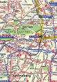 Liniennetz (Stadtplan) BVG-West Mai 1960 Nachdruck