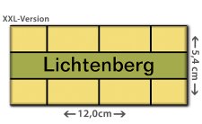 U-Bhf. Berlin - Lichtenberg | XXL-Kühlschrankmagnet | U5 der BVG