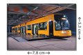 Neue Straßenbahn Dresden - Typ Alstom NGT DX DD | Kühlschrankmagnet