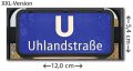 XXL-K&uuml;hlschrankmagnet: U-Bahnhof Berlin...