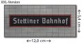 S-Bhf. Berlin Stettiner Bahnhof | XXL-Kühlschrankmagnet | Historisches Bahnhofsschild