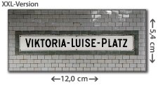 U-Bhf. Berlin Viktoria-Luise-Platz XXL-K&uuml;hlschrankmagnet, U4 der BVG