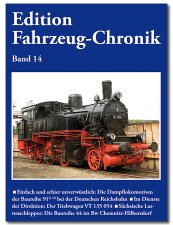 BR 91.3–18 (preußische T 9.3) der DR | Triebwagen VT 135 054 | Baureihe 44 im Bw Chemnitz | Fahrzeug-Chronik 14