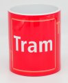 Tram Straßenbahn - Fototasse Kaffeetasse