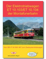 Die Elektrotriebwagen ET 10.103 / ET 10.104 der Montafonerbahn