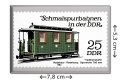 Briefmarke DR Schmalspurbahnen in der DDR Radebeul 2 | Kühlschrankmagnet