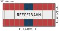Bahnhofsschild Hamburg Reeperbahn (alt) | XXL-Kühlschrankmagnet