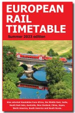 Europäisches Kursbuch - Rail Timetable Sommer 2023