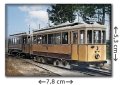 Hist. Straßenbahn Strausberg | Kühlschrankmagnet