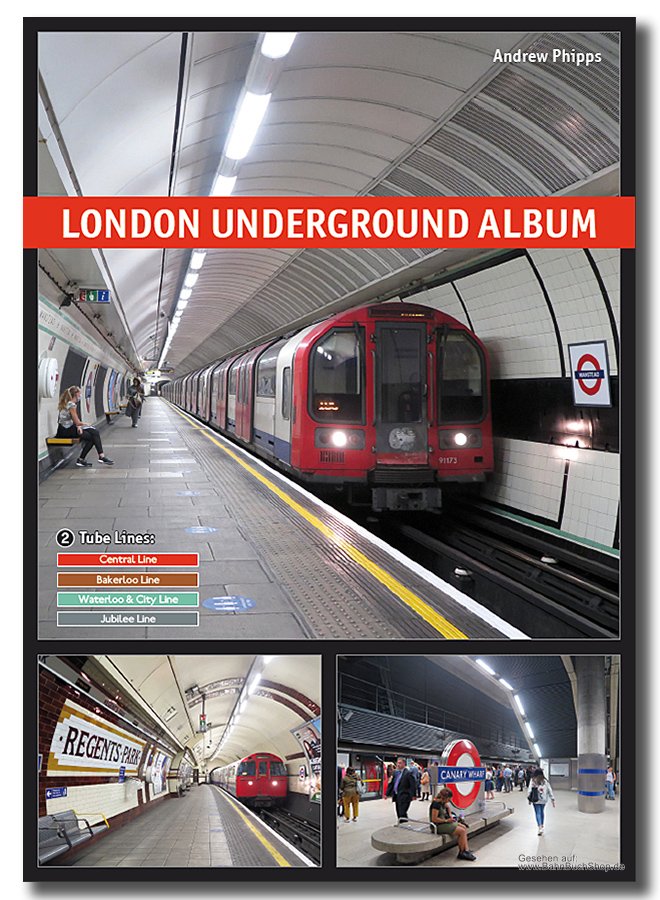 Buch London Underground Album 2 Tube Lines Büche