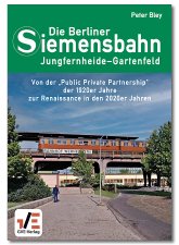 Die Berliner Siemensbahn Jungfernheide -  Gartenfeld