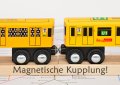 Geschenkset Holz U-Bahn Berlin | U1 U7 & U8 | Spielzeug für Kinder