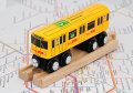 Geschenkset Holz U-Bahn Berlin | U1 U7 & U8 | Spielzeug für Kinder