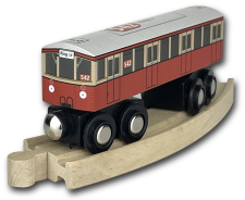 Holz S-Bahn Berlin | Historischer S-Bahnzug | Spielzeug für Kinder