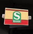 Krawattenklammer: Berliner S-Bahn Traditionsfarben und...
