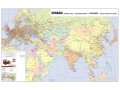 Eisenbahnkarte Eurasia Europa Asien von DB Cargo