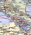 Eisenbahnkarte Eurasia Europa Asien von DB Cargo