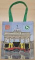 Stoffbeutel mit Berliner S-Bahn der Baureihe 480 481 483...