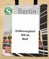 Stoffbeutel mit Berliner S-Bahn Baureihe 483/484