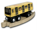 Holz U-Bahn Berlin | U9 | Spielzeug für Kinder |...
